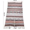 Chal Tibetano de Rayas Onduladas: Calidez y Estilo Étnico Tibetan Wave Stripe Cozy Scarf - 29