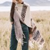 Chal Tibetano de Rayas Onduladas: Calidez y Estilo Étnico Tibetan Wave Stripe Cozy Scarf - 12