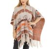 Chal Tibetano de Rayas Onduladas: Calidez y Estilo Étnico Tibetan Wave Stripe Cozy Scarf - 25