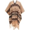 Chal Tibetano de Rayas Onduladas: Calidez y Estilo Étnico Tibetan Wave Stripe Cozy Scarf - 30