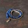 Handcrafted Tibetan Lapis Lazuli Multi-Layer Bracelet Handcrafted Tibetan Lapis Lazuli Multi-Layer Bracelet - Protection & Balance - 2