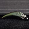 Natural Obsidian Wolf Tooth Strength Pendant Natural Obsidian Wolf Tooth Strength Pendant